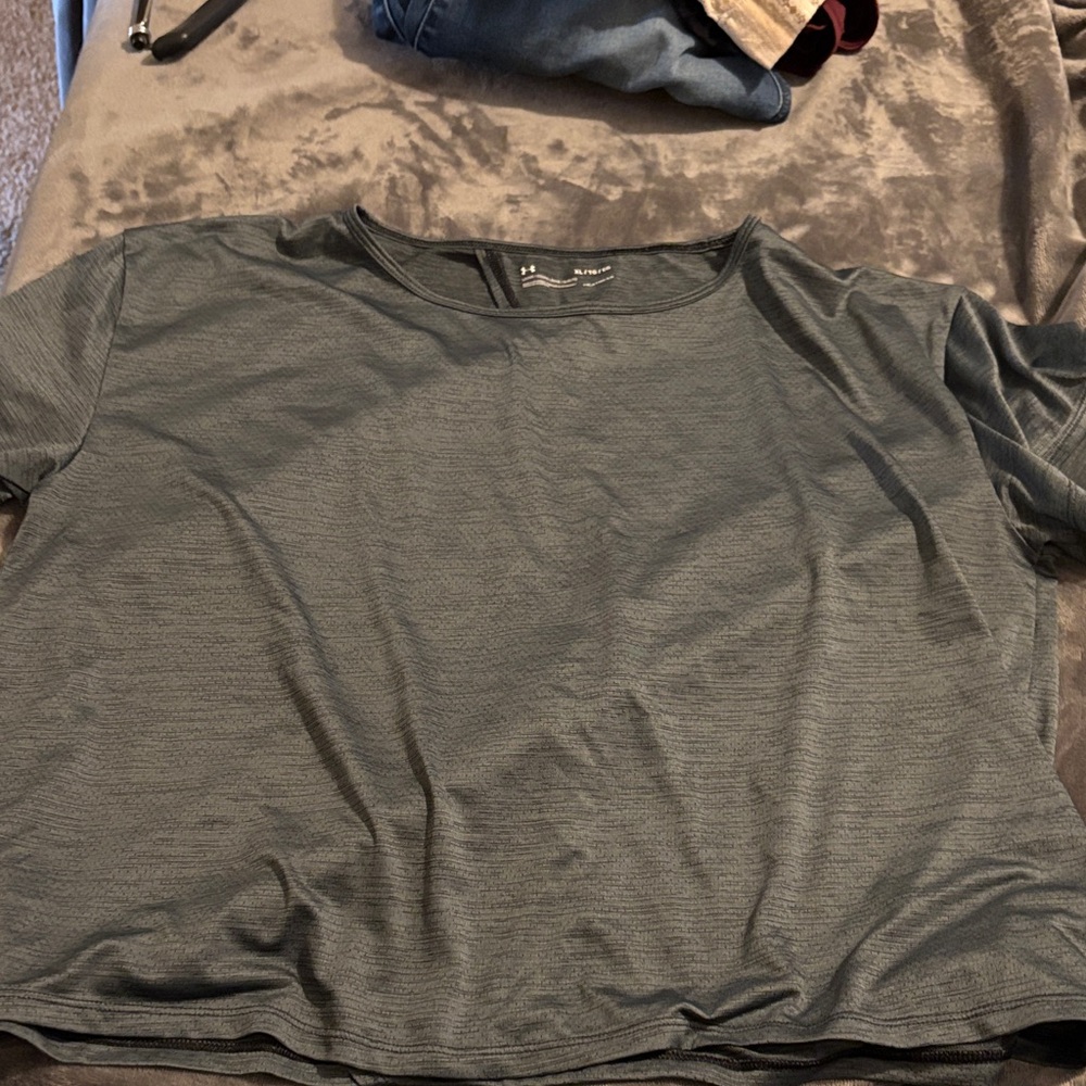 Under Armour Charcoal Short Sleeve Tee